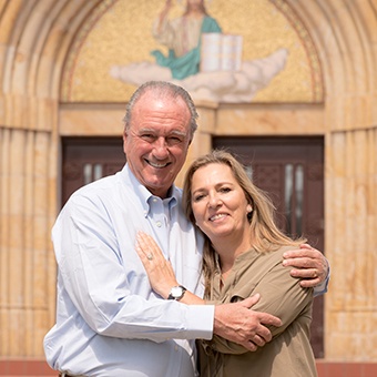 Richard Vent '63 and wife Leonor